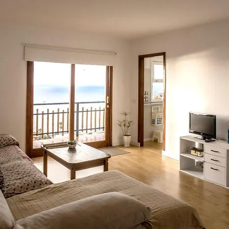 Apartment With One Bedroom In Bajamar With Wonderful Sea View Shared Pool Balcony 500 M From The Beach *