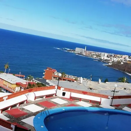 アパート With One Bedroom In Bajamar With Wonderful Sea View Shared Pool Balcony 500 M From The Beach *